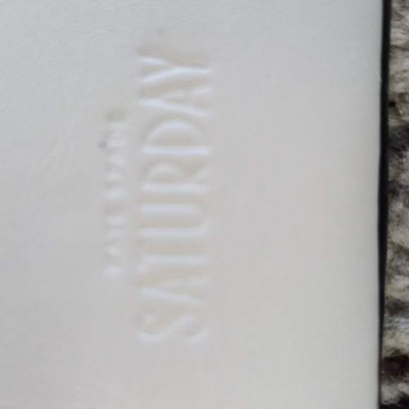 Kate Spade Saturday 2 in 1 Black & White Leather Double Wallet Wristlet - Picture 12 of 16